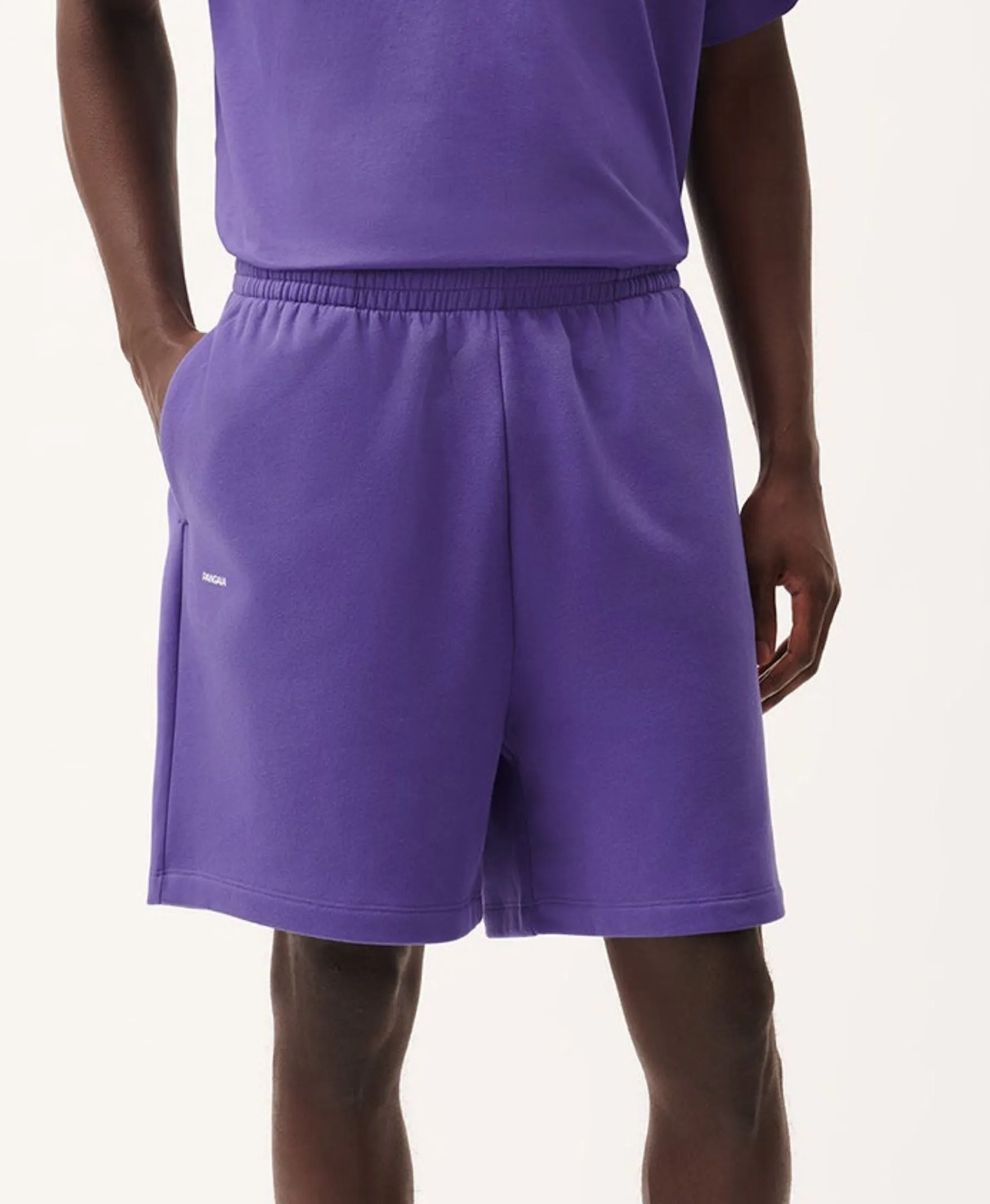 Mens 365 Midweight Mid Length Shorts—ultraviolet