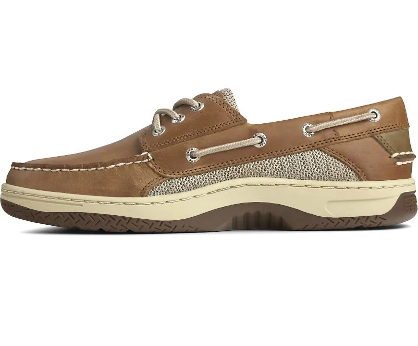 Men's Billfish 3-Eye Wide Leather Dark Tan