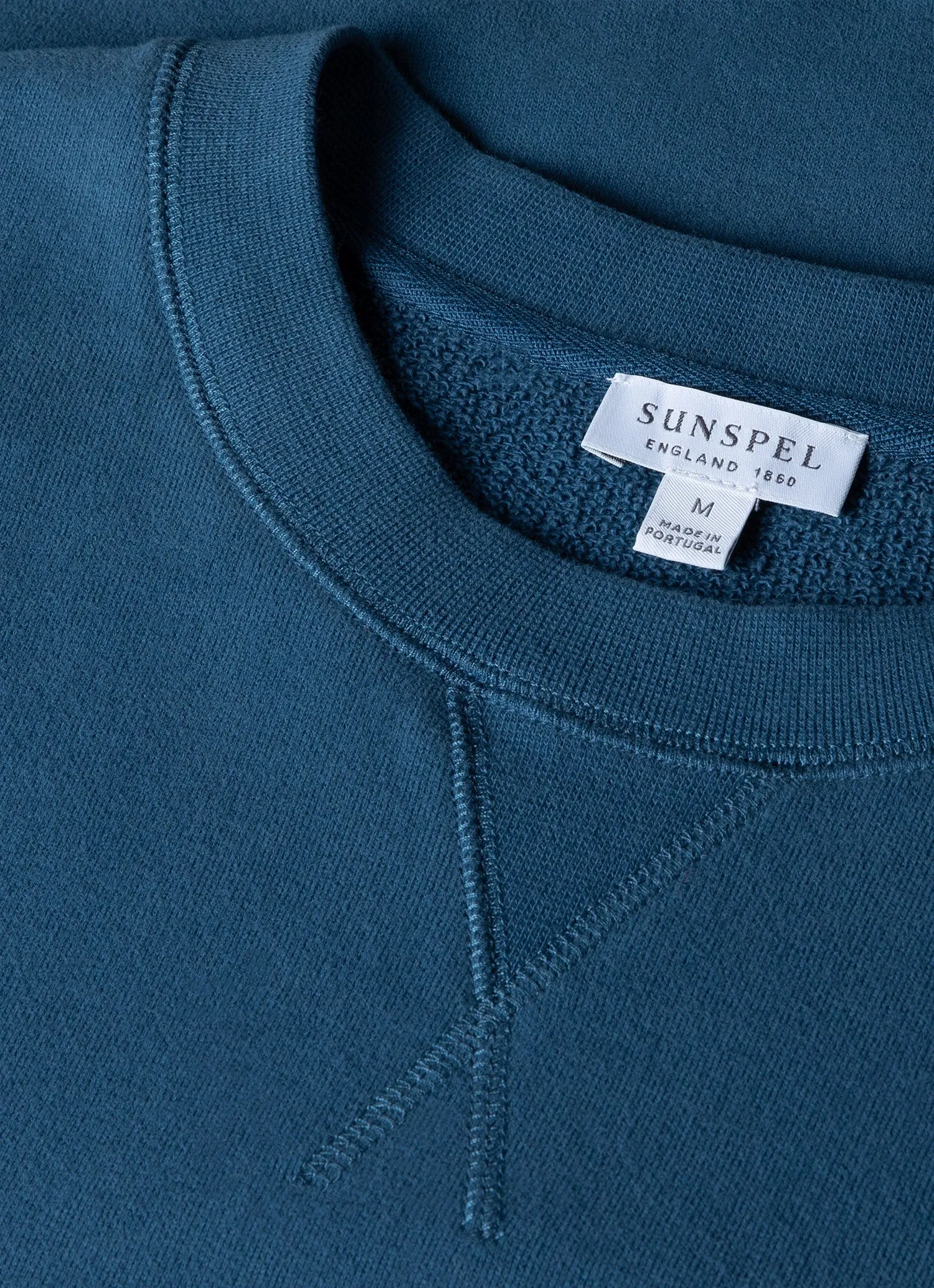 Men's Loopback Sweatshirt in Steel Blue