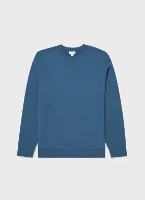 Men's Loopback Sweatshirt in Steel Blue