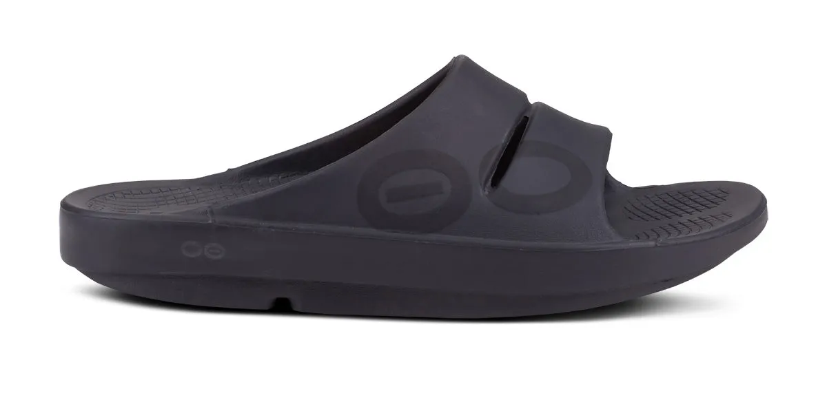 Men's OOahh Sport Slide Sandal - Black Matte