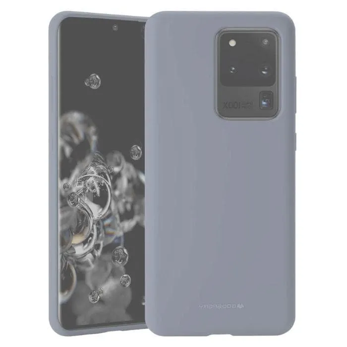 Mercury Silicone Case for Samsung Galaxy S20 Ultra - Lavender Gray