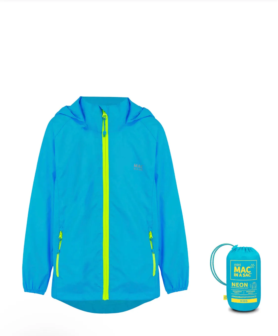 MIAS Jacket Kids Neon Blue