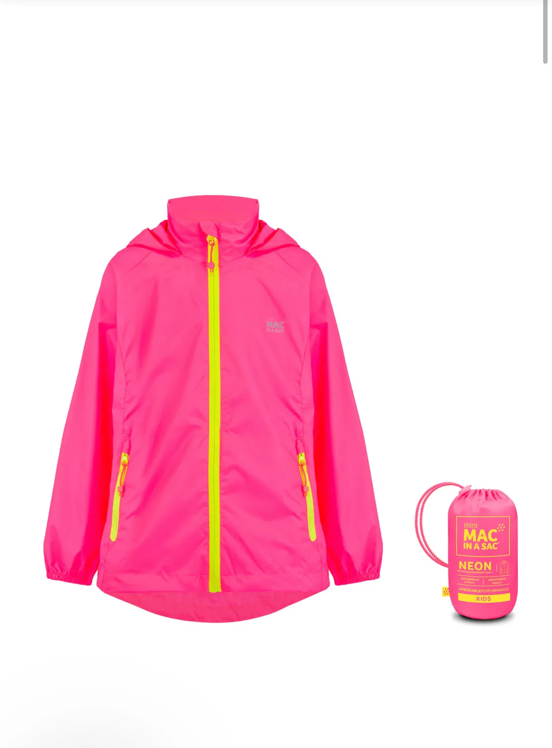 MIAS Jacket Kids Neon Pink