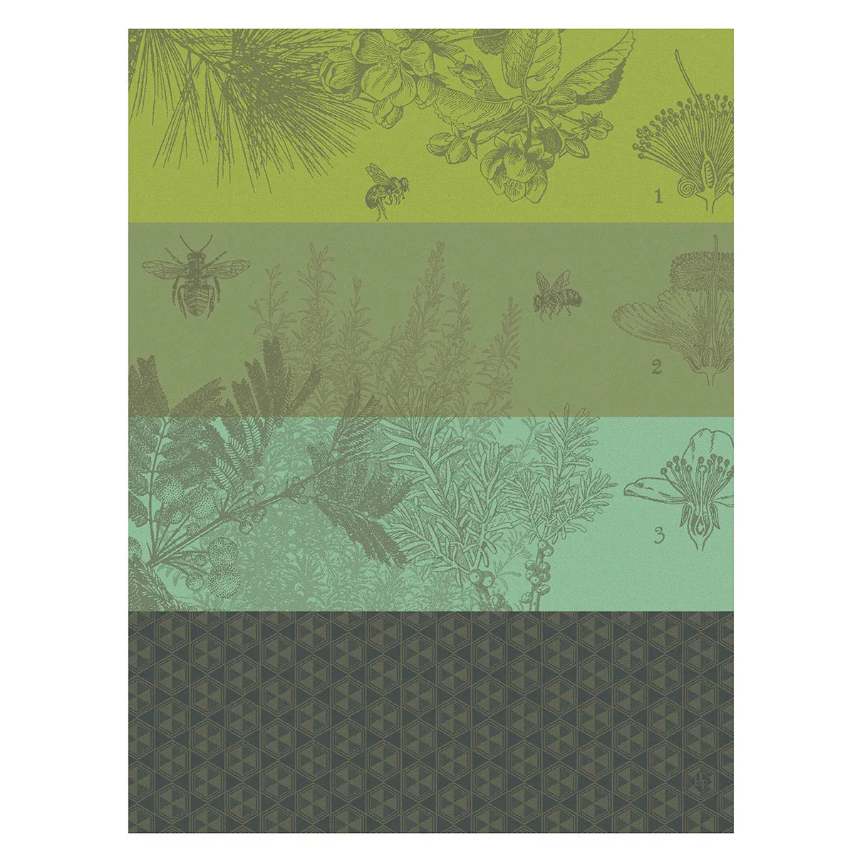 Miel De Fleurs Cotton Tea Towel