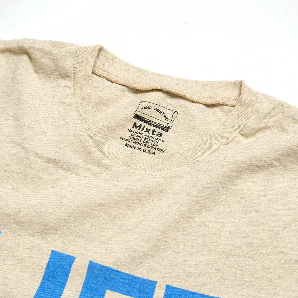 Mixta  - CREW NECK PRINT TEE - LIFE - MI23-LIF