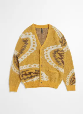 Mohair Paisley Cardigan