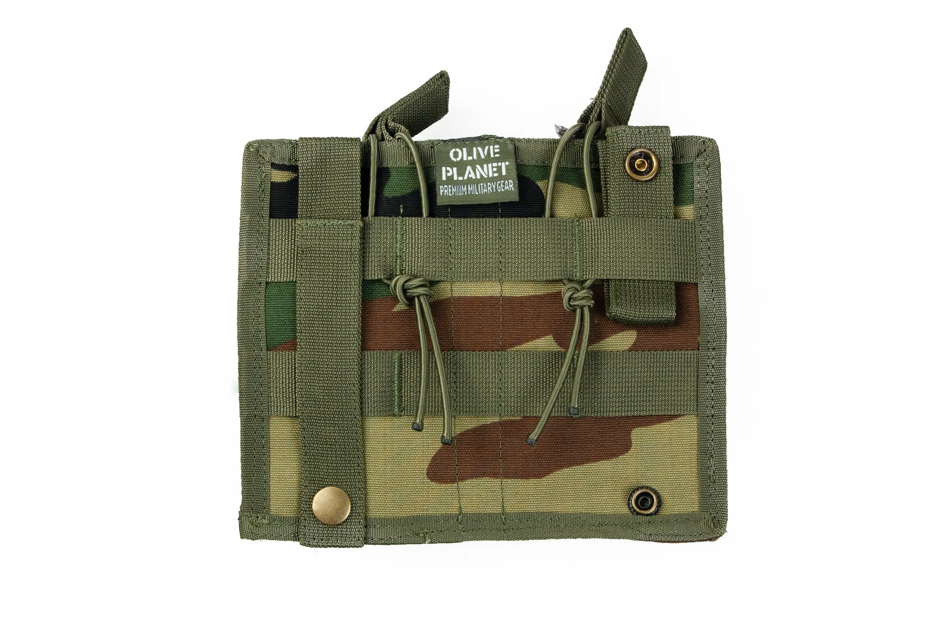 MOLLE Double Magazine Pouch - Open Top - Camo