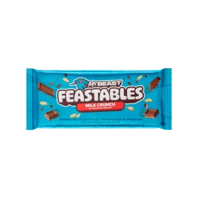 Mr. Beast Feastables Milk Chocolate Bar Crunch (NEW)