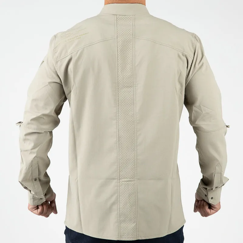 MTHD Latitude Long Sleeve Snap-Up Shirt