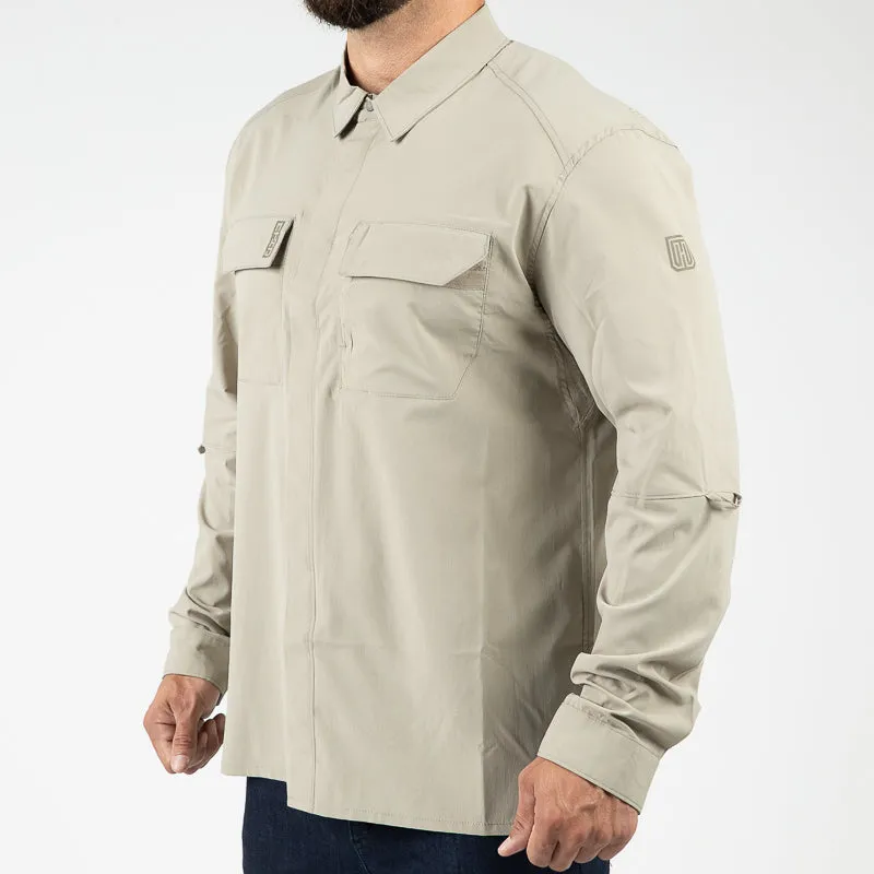 MTHD Latitude Long Sleeve Snap-Up Shirt