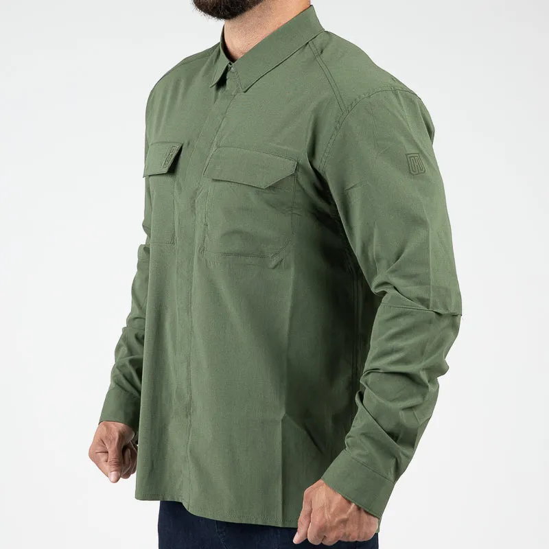 MTHD Latitude Long Sleeve Snap-Up Shirt