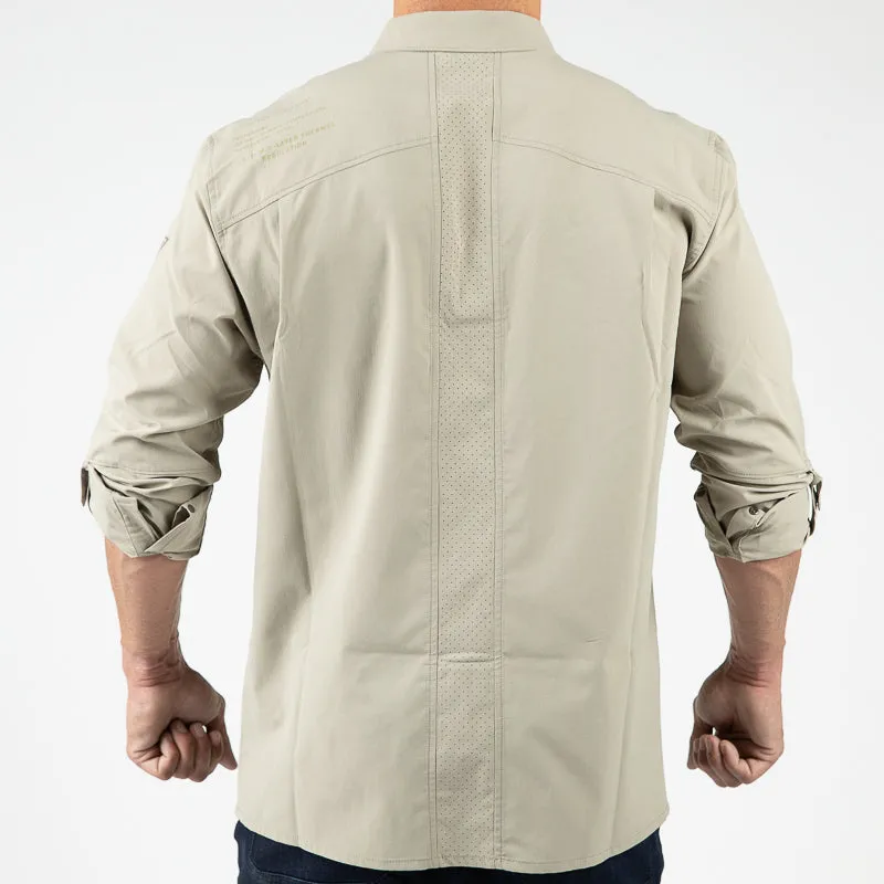 MTHD Latitude Long Sleeve Snap-Up Shirt