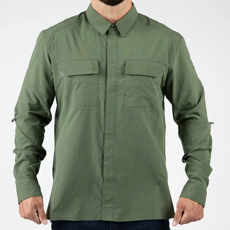 MTHD Latitude Long Sleeve Snap-Up Shirt