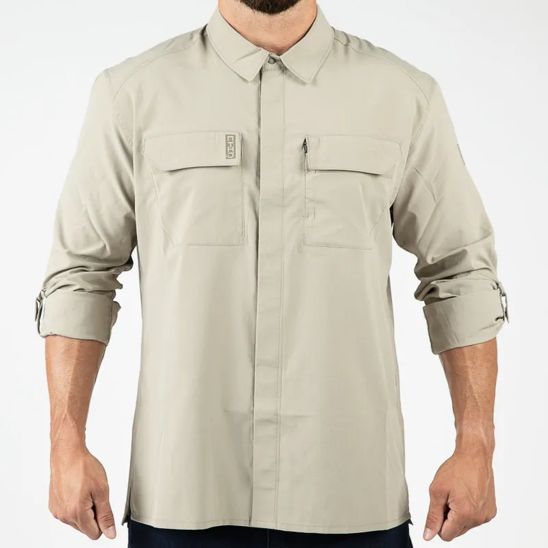 MTHD Latitude Long Sleeve Snap-Up Shirt