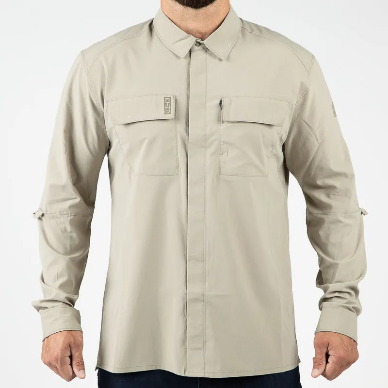 MTHD Latitude Long Sleeve Snap-Up Shirt