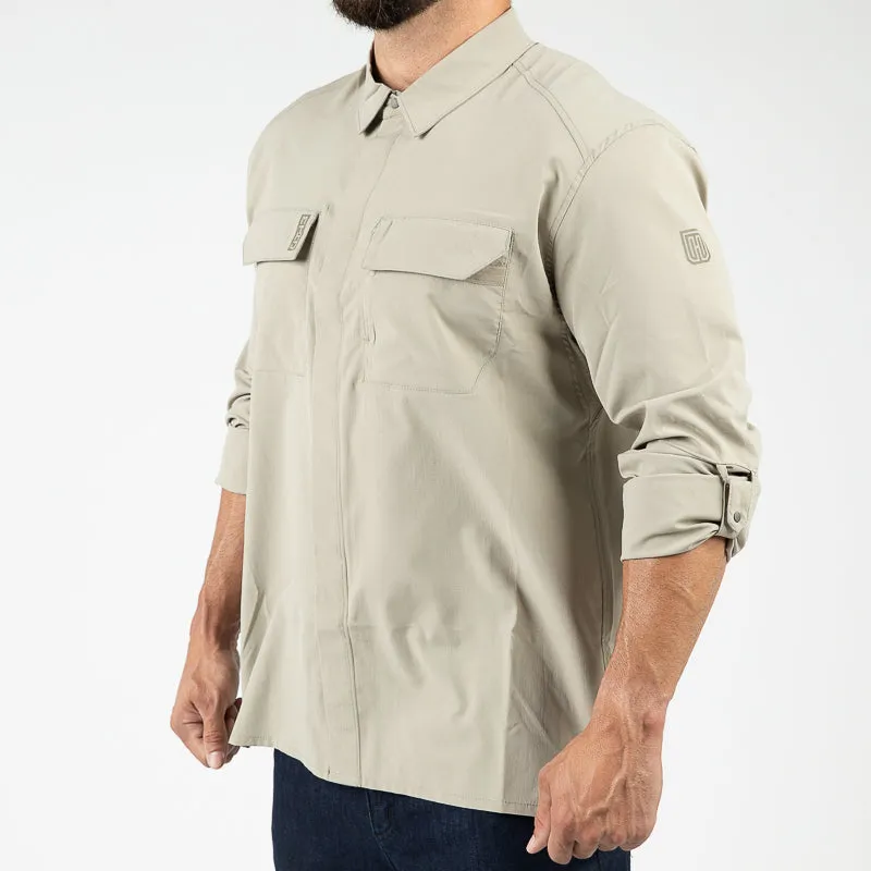 MTHD Latitude Long Sleeve Snap-Up Shirt