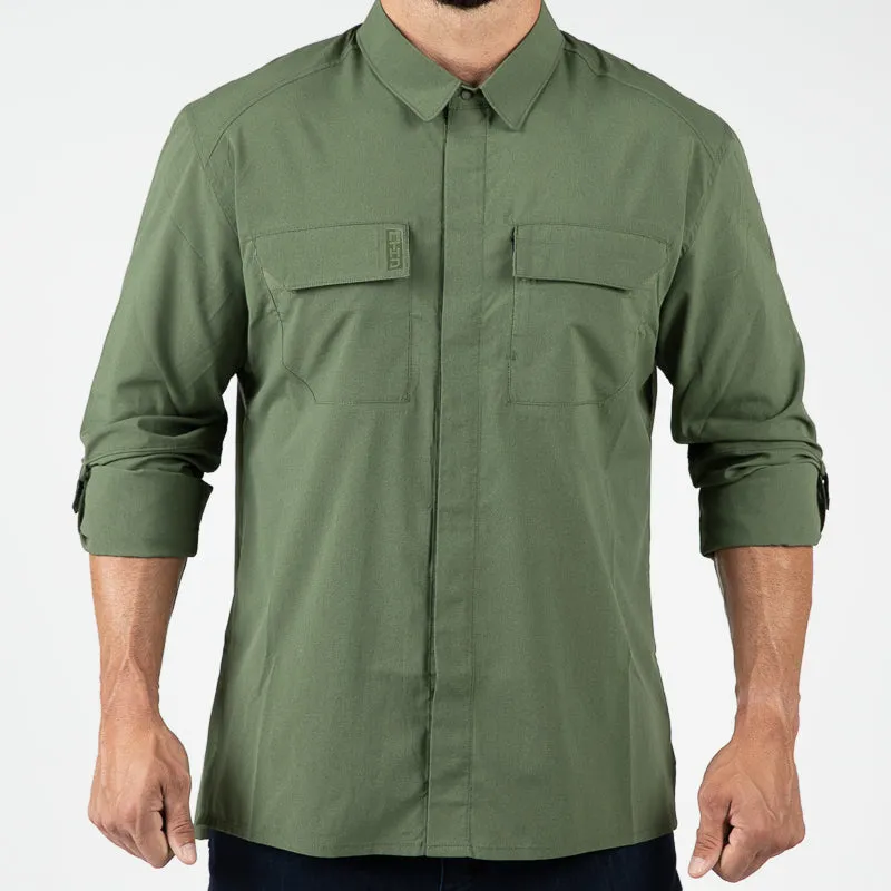 MTHD Latitude Long Sleeve Snap-Up Shirt