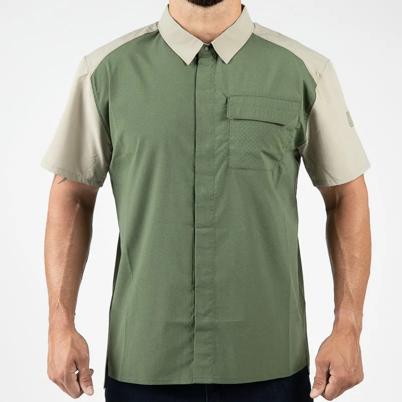 MTHD Latitude Short Sleeve Snap-Up Shirt