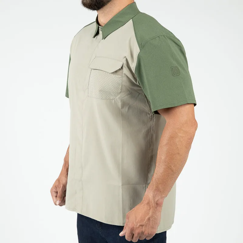 MTHD Latitude Short Sleeve Snap-Up Shirt