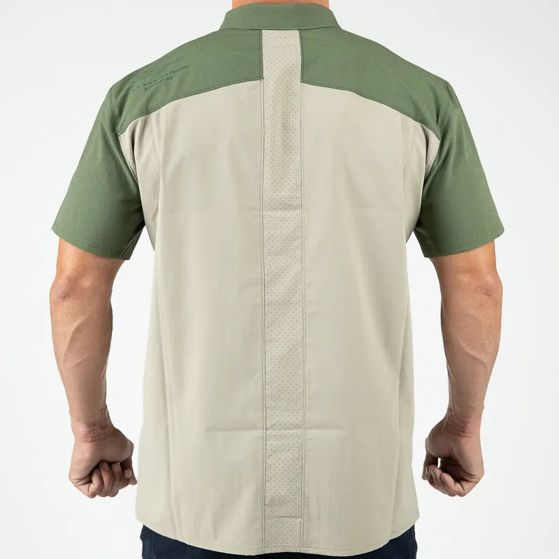 MTHD Latitude Short Sleeve Snap-Up Shirt