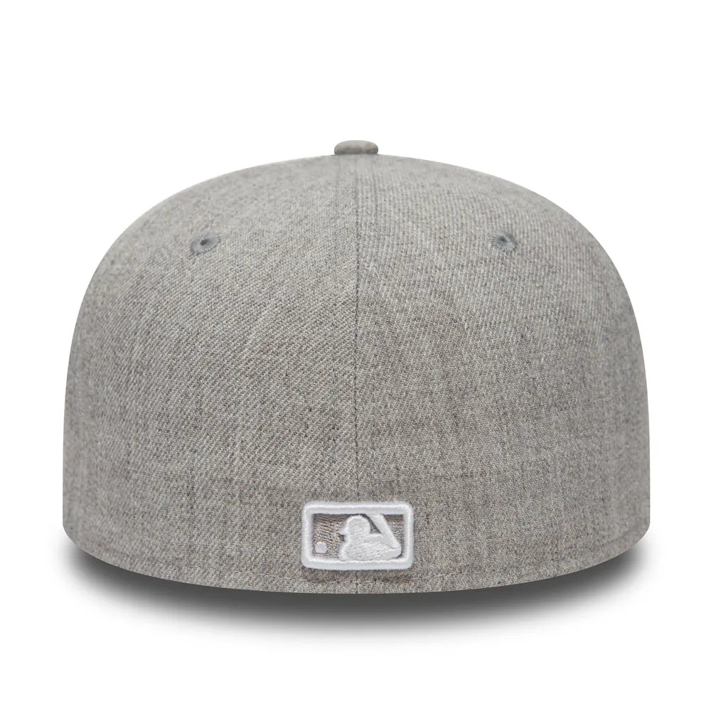 NEW ERA New York Yankees Essential Heather Grey 59FIFTY Fitted Cap