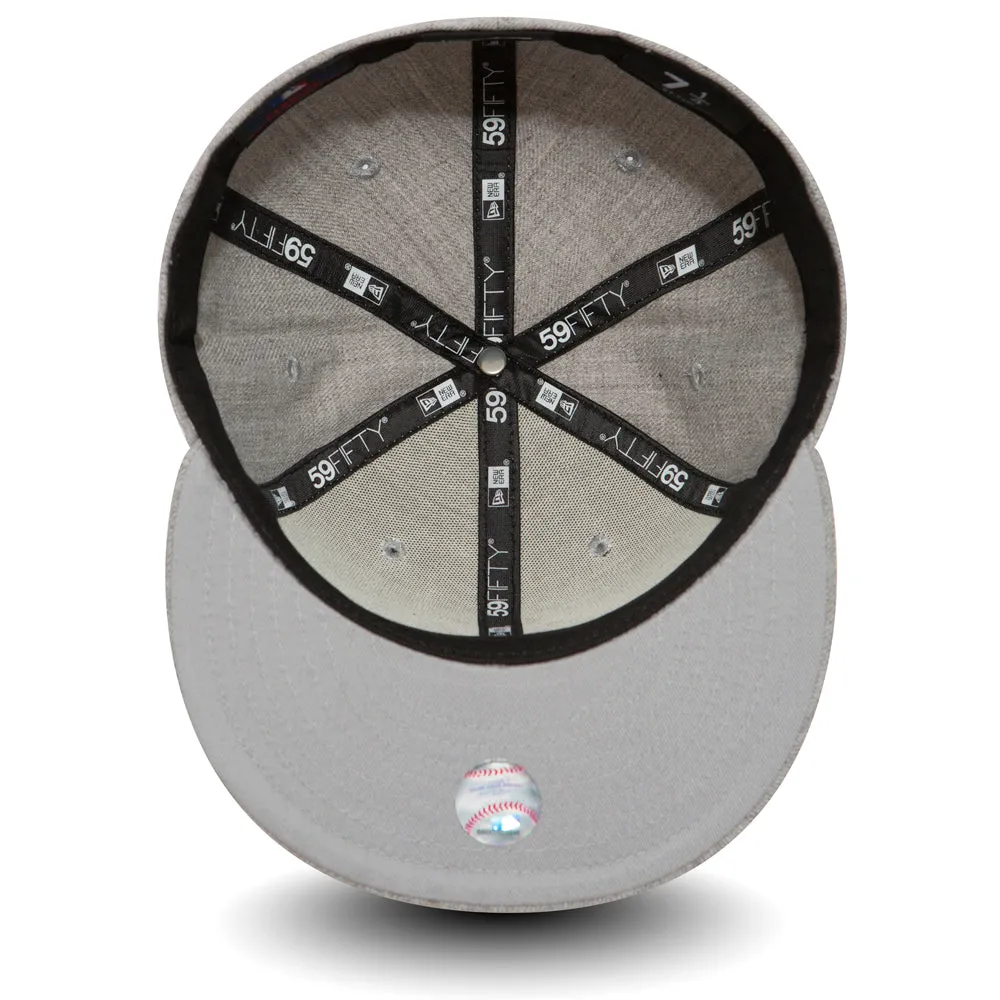 NEW ERA New York Yankees Essential Heather Grey 59FIFTY Fitted Cap