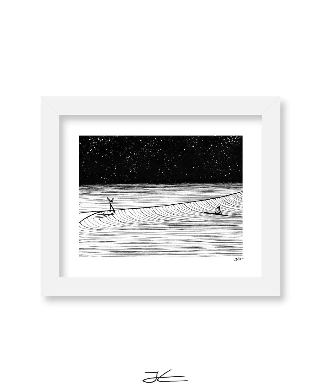 Night Slide  - Print/ Framed Print