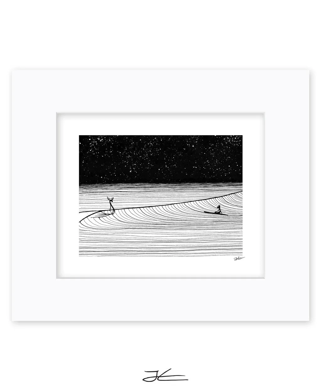 Night Slide  - Print/ Framed Print