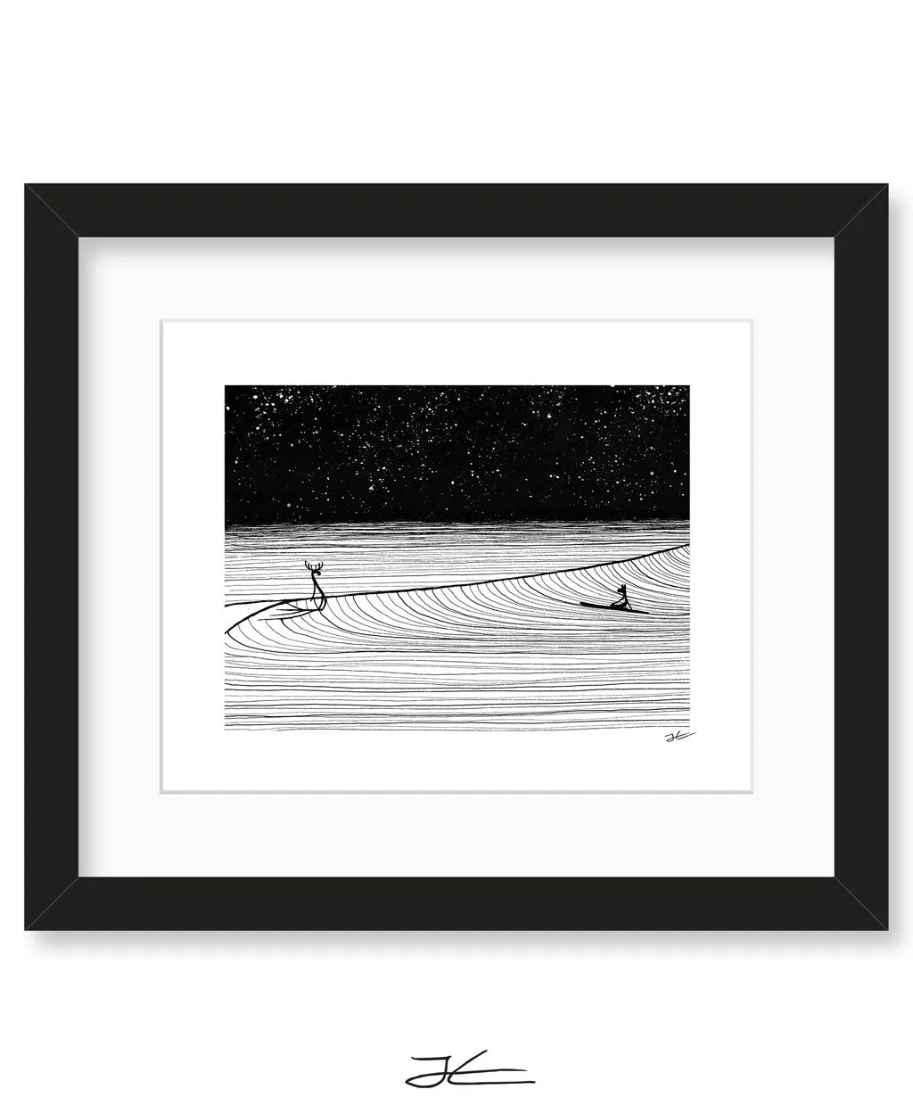 Night Slide  - Print/ Framed Print