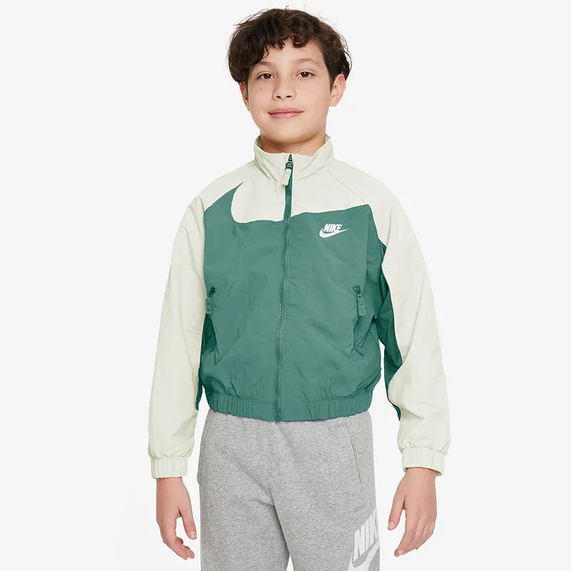 Nike Youth Sportswear Amplify Woven Full-Zip Jacket