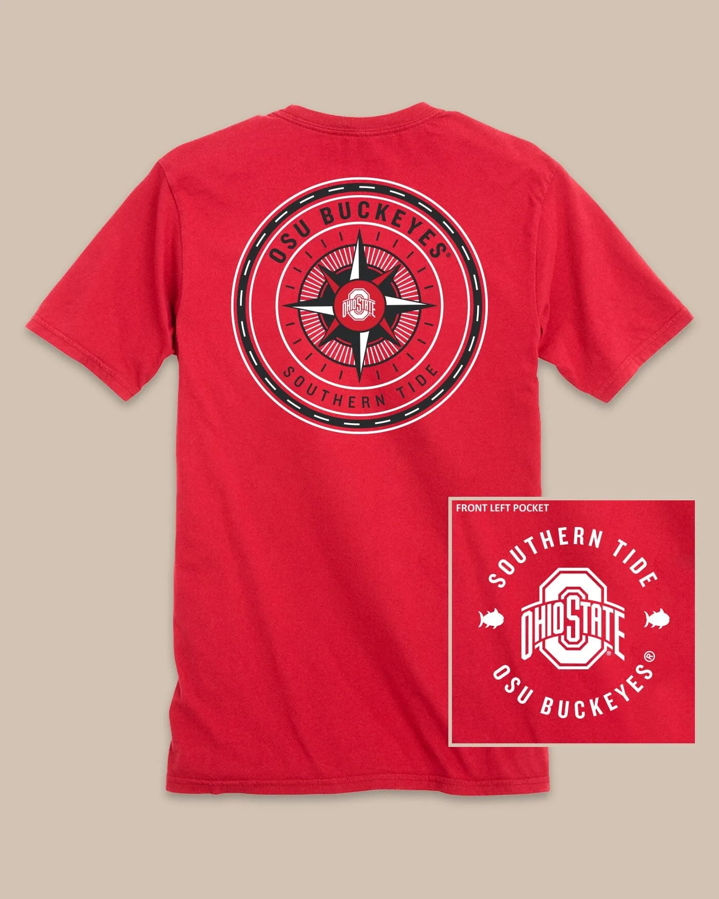 Ohio State Buckeyes Gameday Collegiate Compass T-Shirt