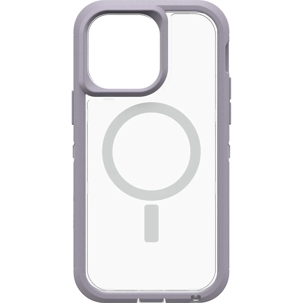 Otterbox Defender XT Clear MagSafe Case - For iPhone 14 Pro Max (6.7") - Lavender Sky