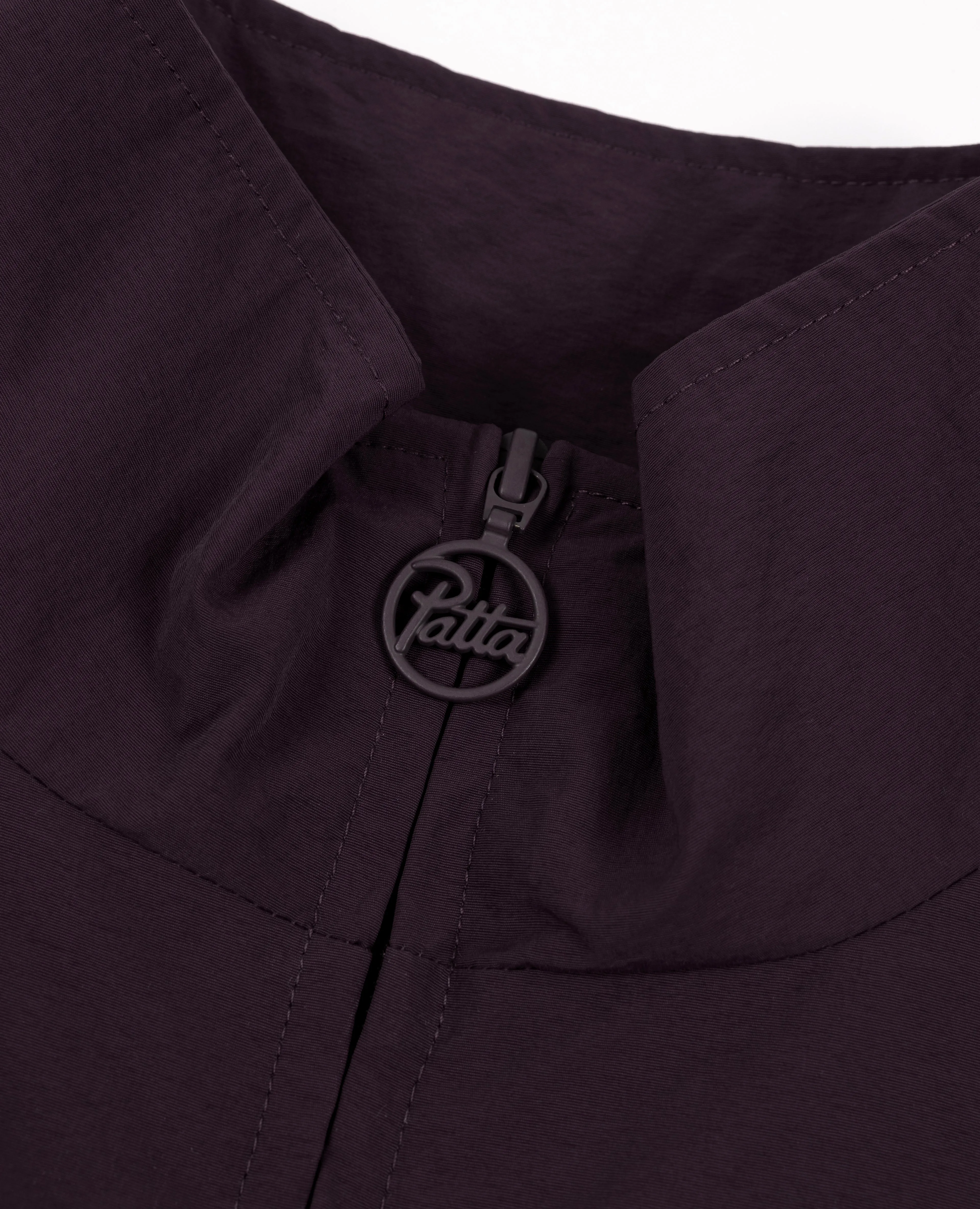 Patta Basic Nylon M2 Track Jacket (Plum Perfect)