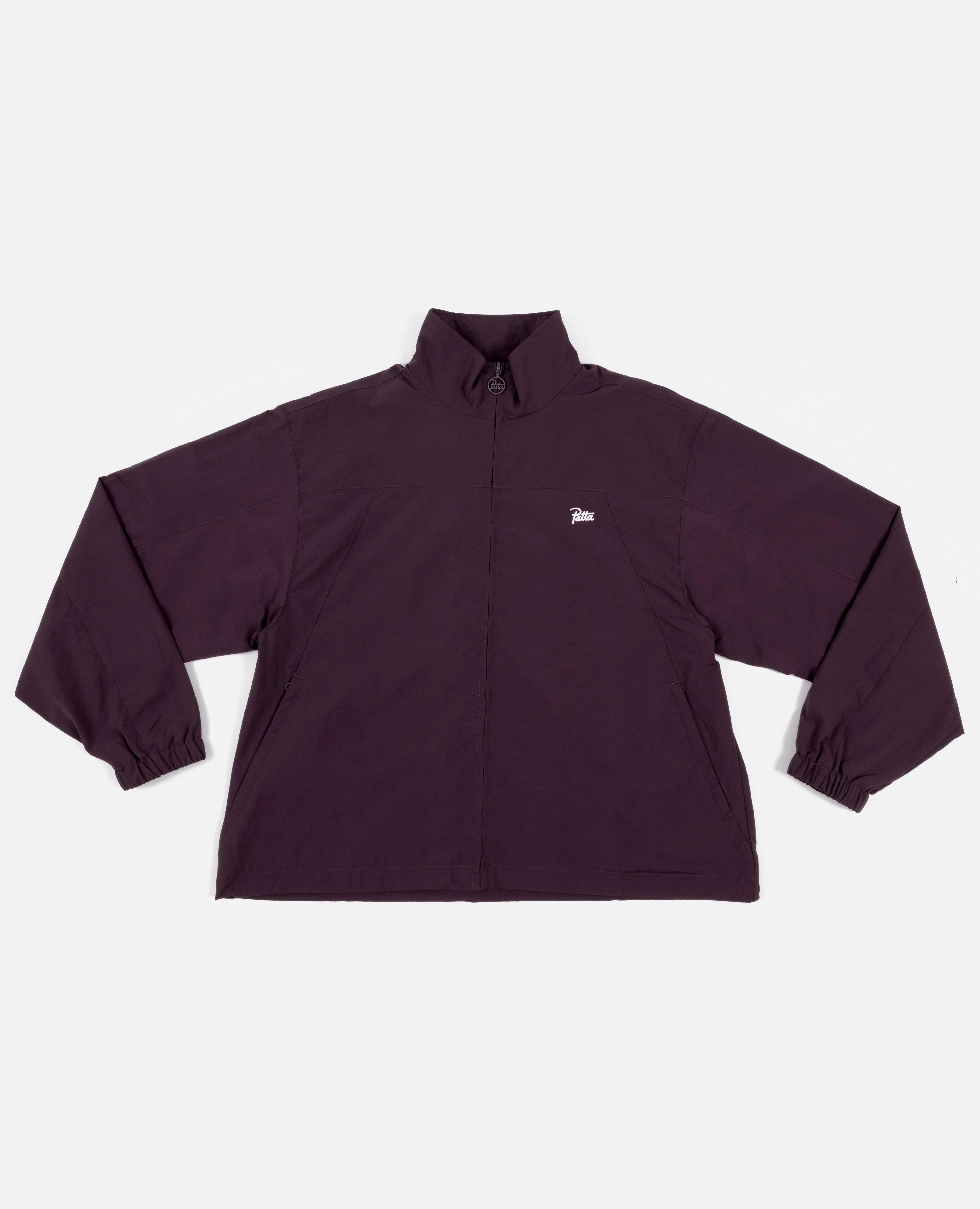 Patta Basic Nylon M2 Track Jacket (Plum Perfect)