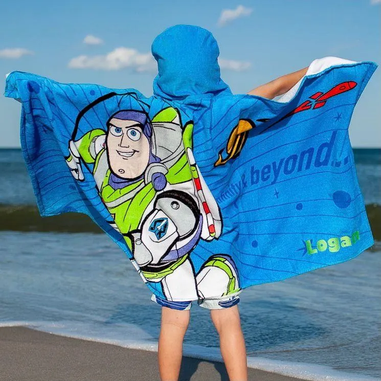 Personalized Embroidered Hooded Towel - Toy Story