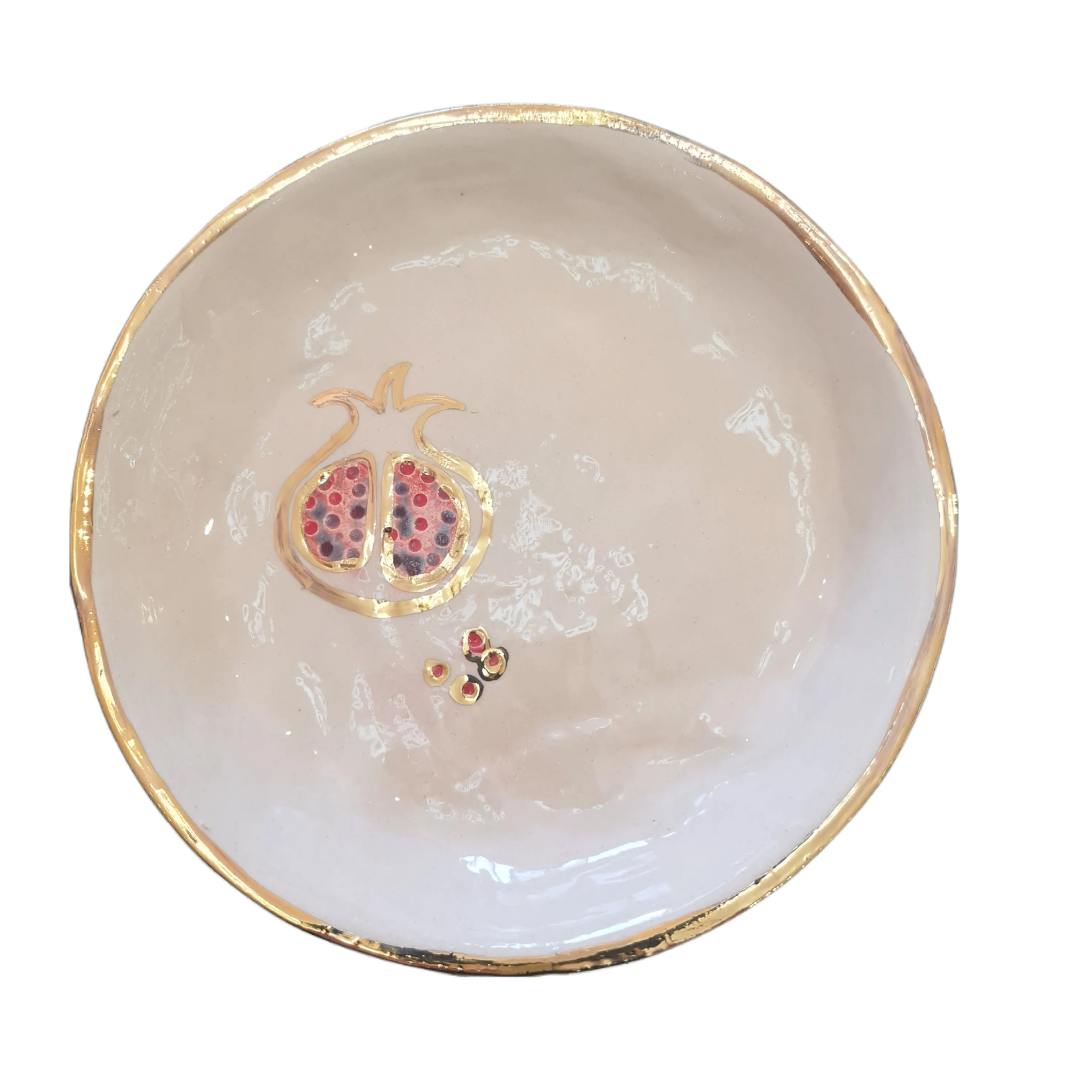 Pomegranate Ceramic Plate