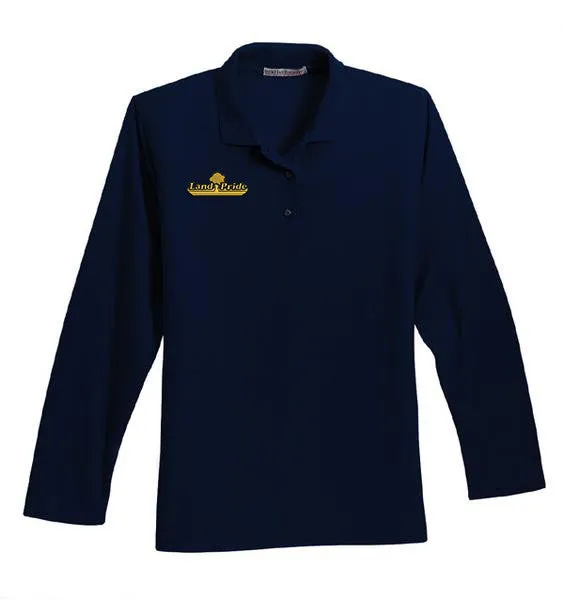 Port Authority® Ladies Silk Touch™ Long Sleeve Polo