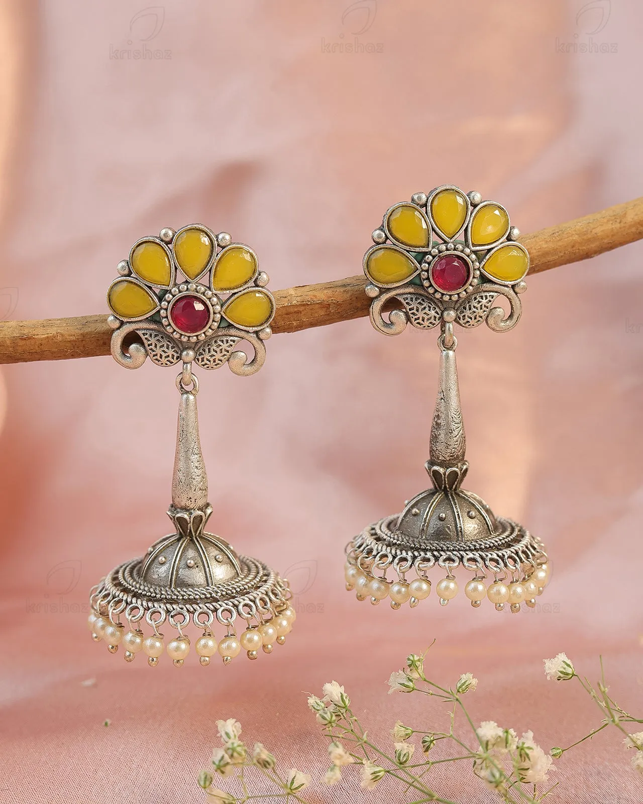 Pratiksha Jhumki Earrings - wxo