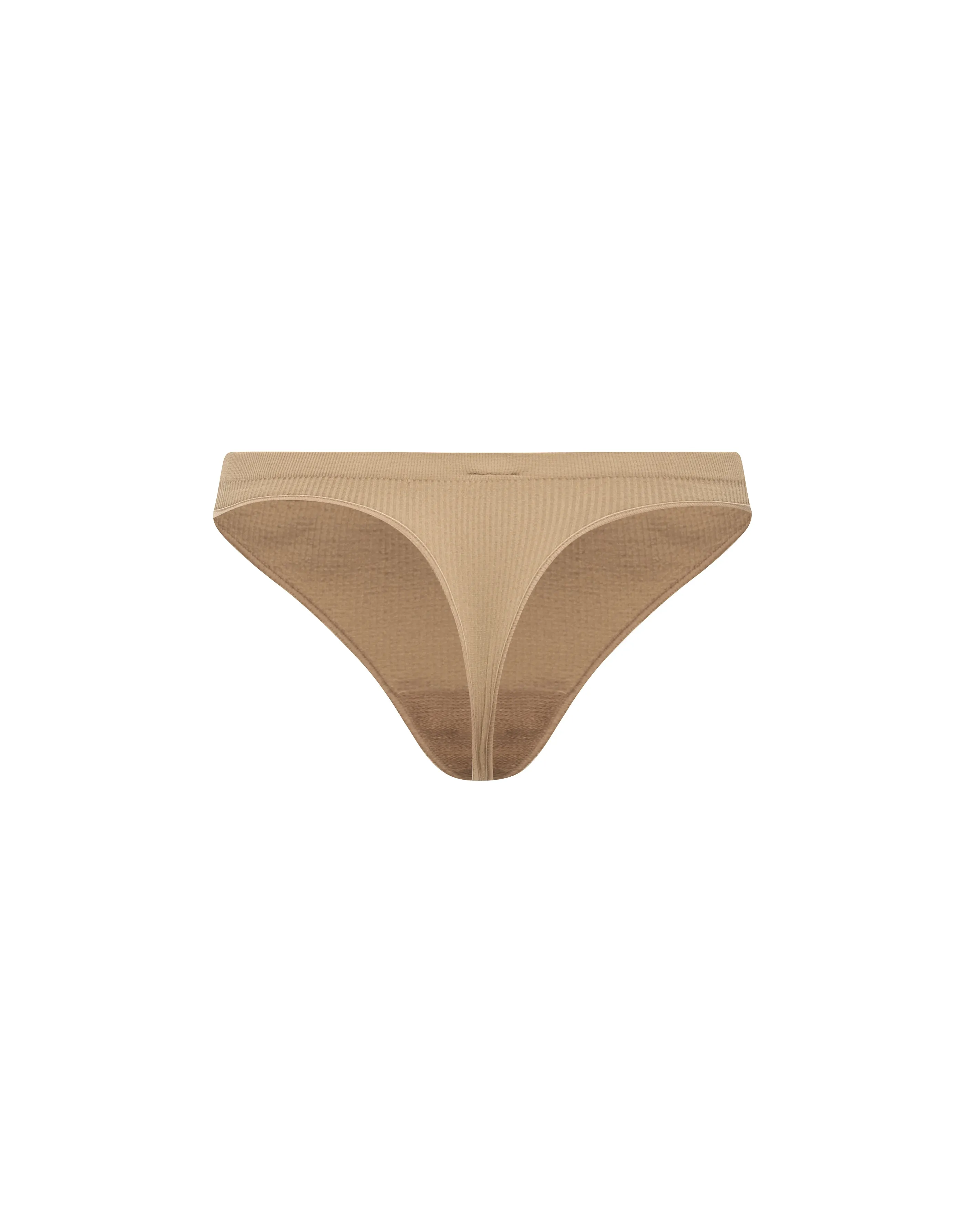 Premium Seamless Sports G-String - Ivory Beige