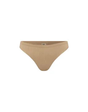 Premium Seamless Sports G-String - Ivory Beige