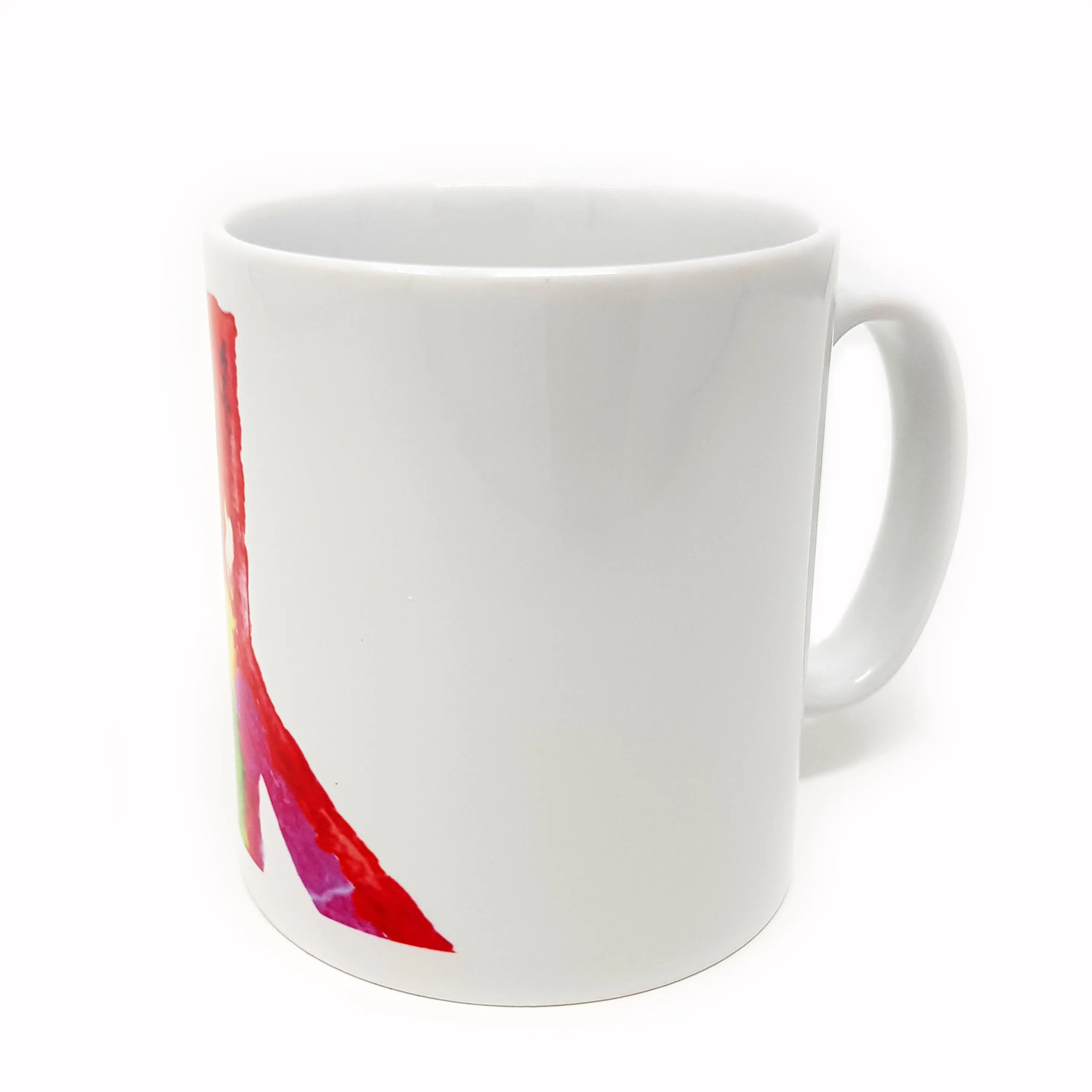 PSYCHEDELIC  PEACE SYMBOL MUG  - ALTERNATIVE MISS WORLD 2018