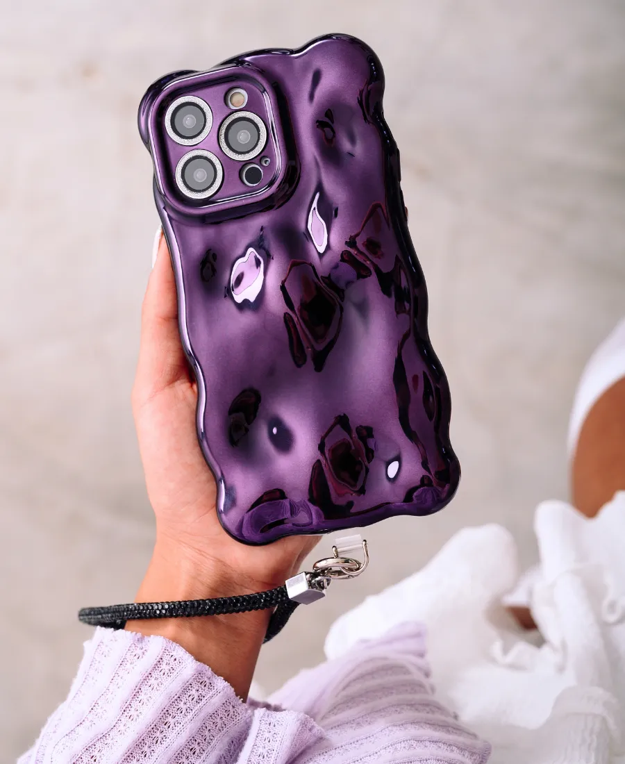 Purple Metallic Fantasy Phone Case