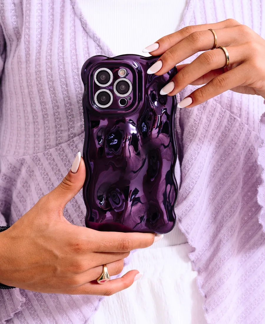 Purple Metallic Fantasy Phone Case