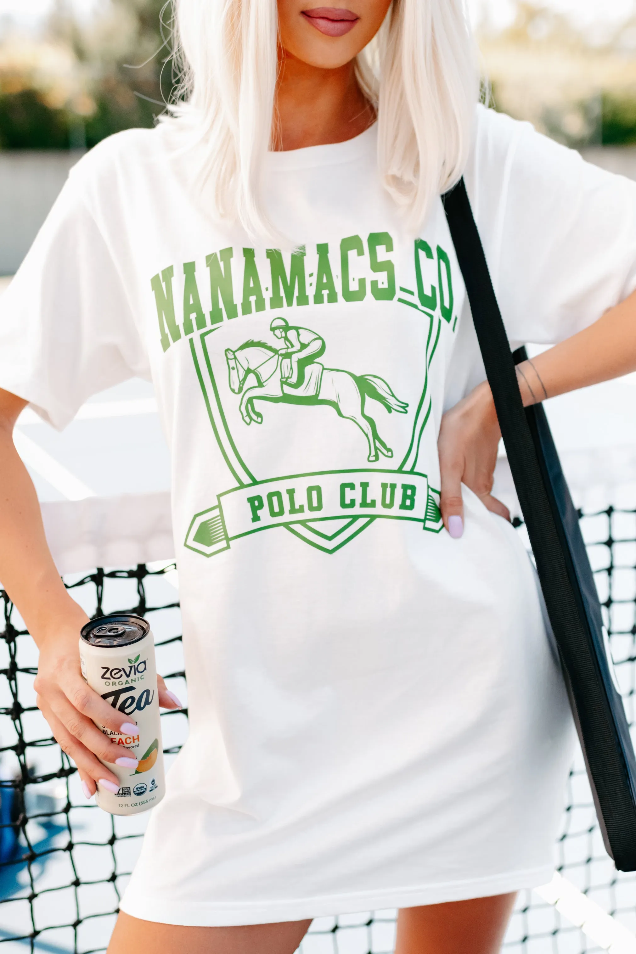 "NanaMacs Co. Polo Club" Graphic - Multiple Shirt Options (White) - Print On Demand