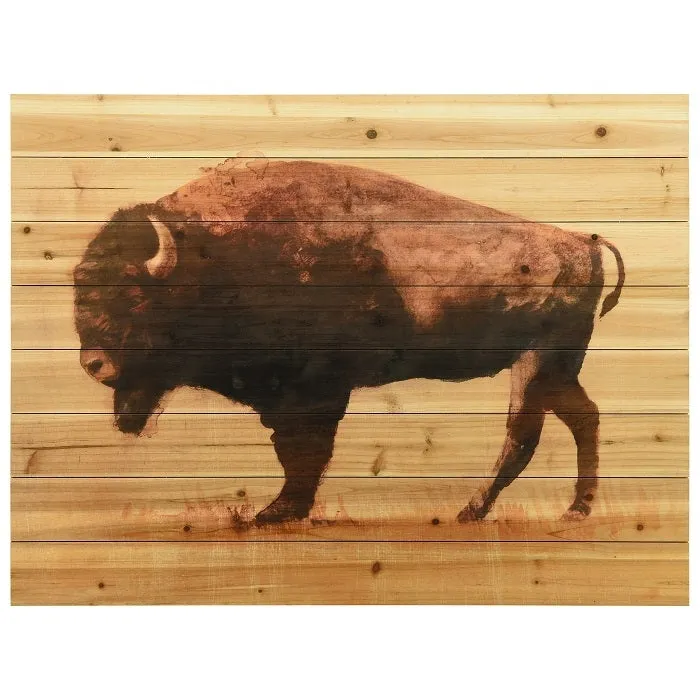 "Roam I" Arte de Legno Digital Print on Solid Wood Wall Art