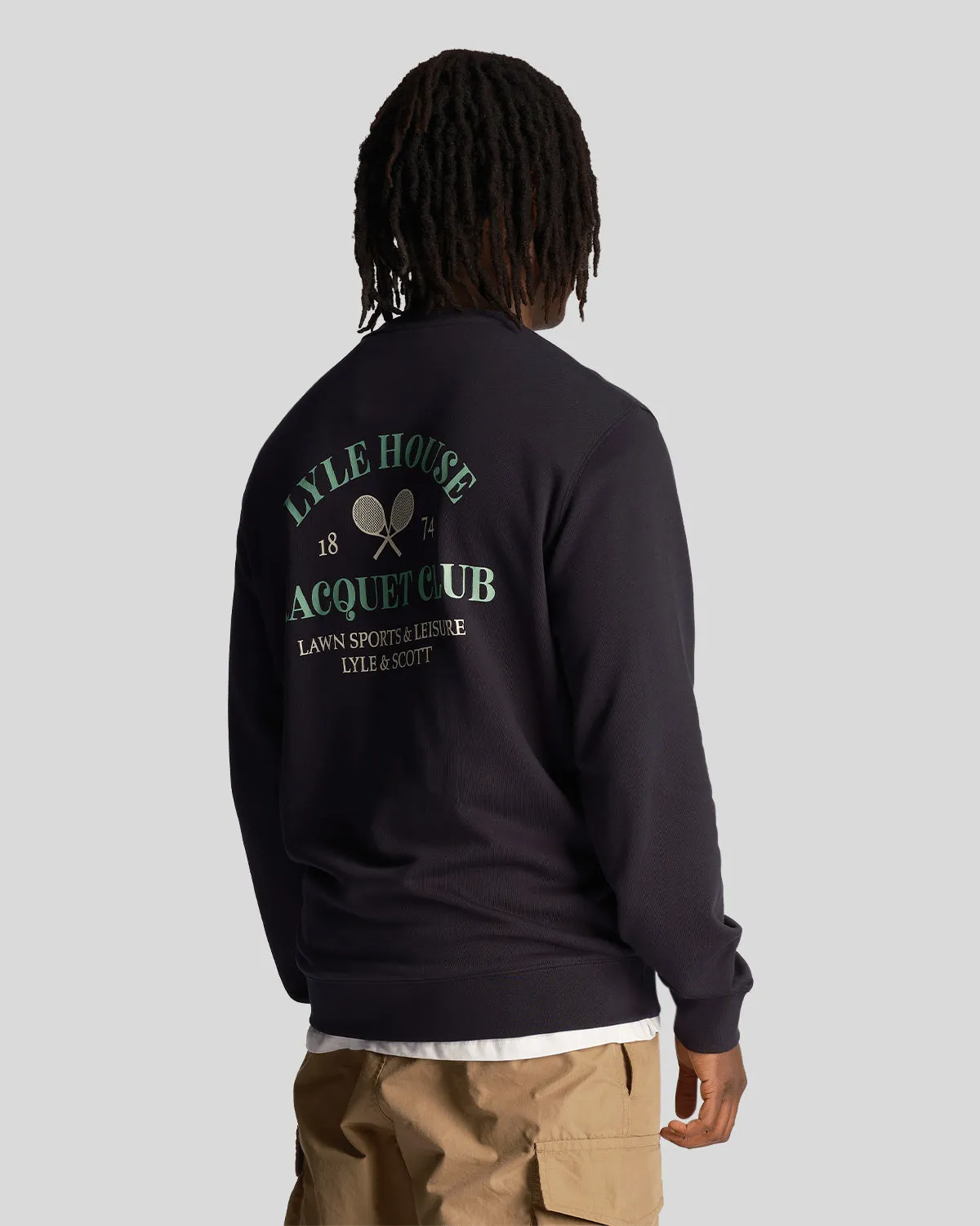 Racquet Club Graphic Sweatshirt