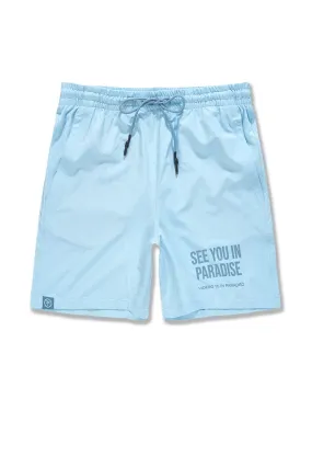 Retro - Bay Area Shorts (Sky Blue)