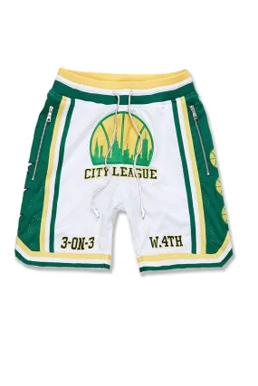 Retro - Emerald City Basketball Shorts (League Green)