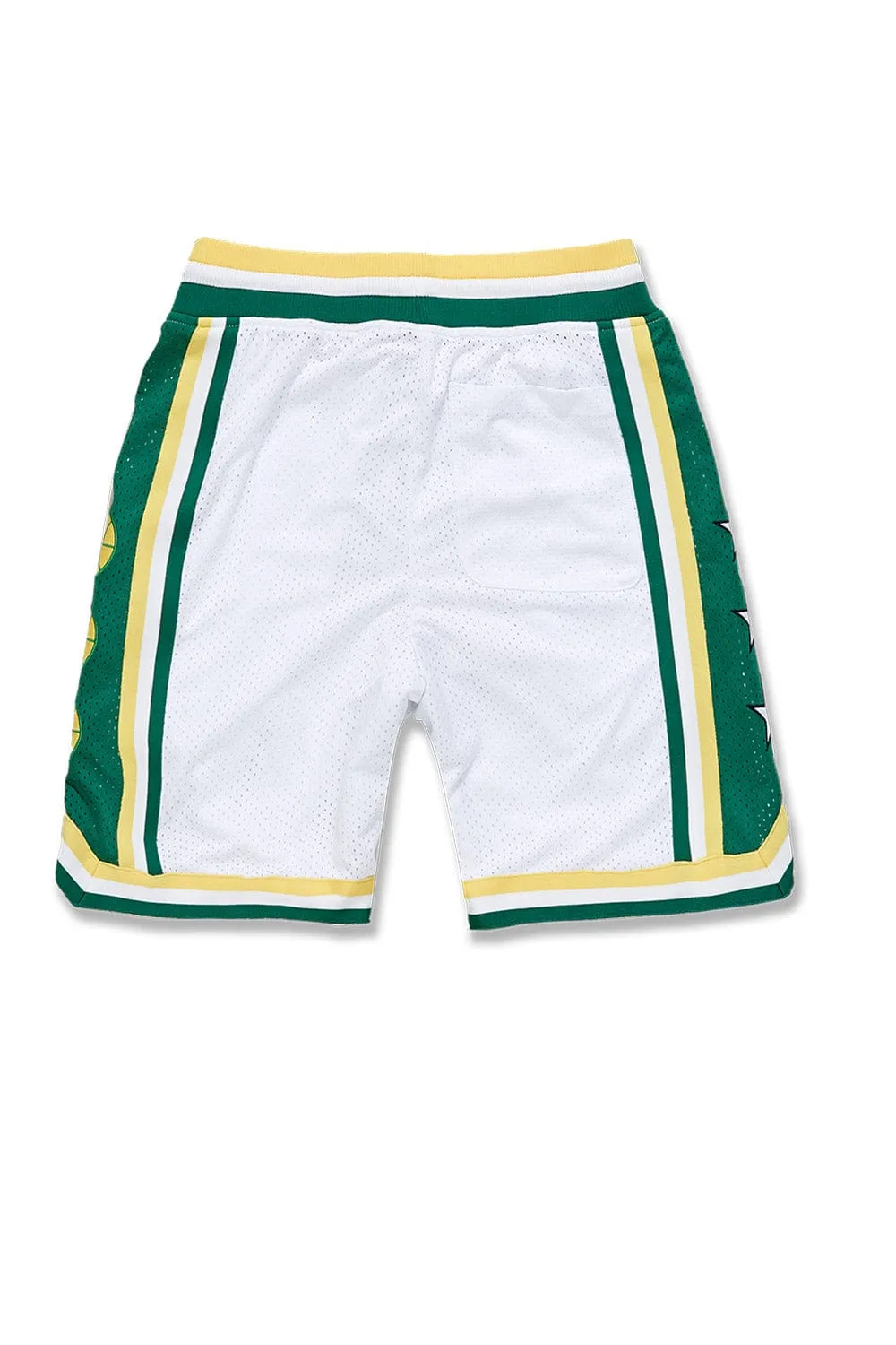 Retro - Emerald City Basketball Shorts (League Green)